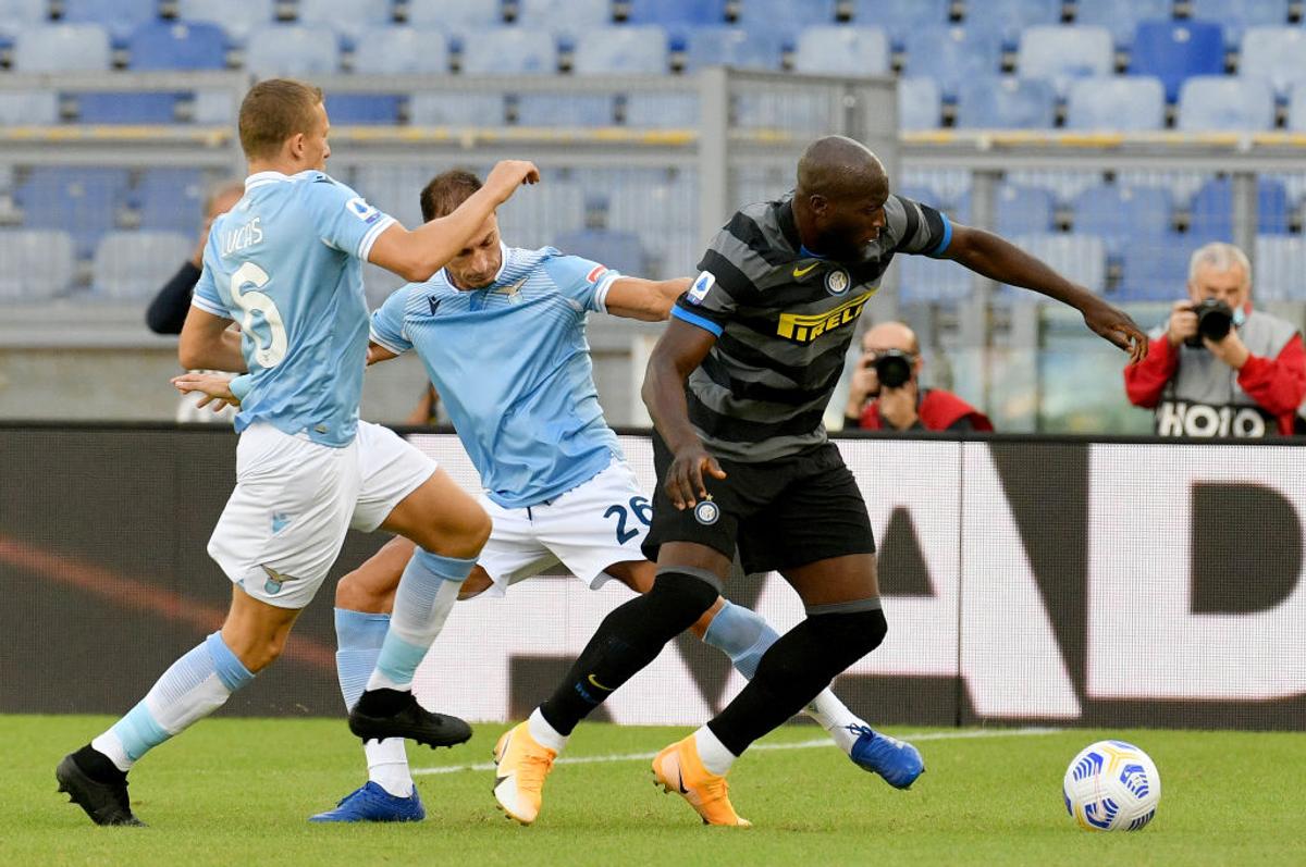 FOTO Lazio - Inter 1-1. Duel încins pe Olimpico! Două eliminări + Ștefan Radu s-a accidentat în startul partidei