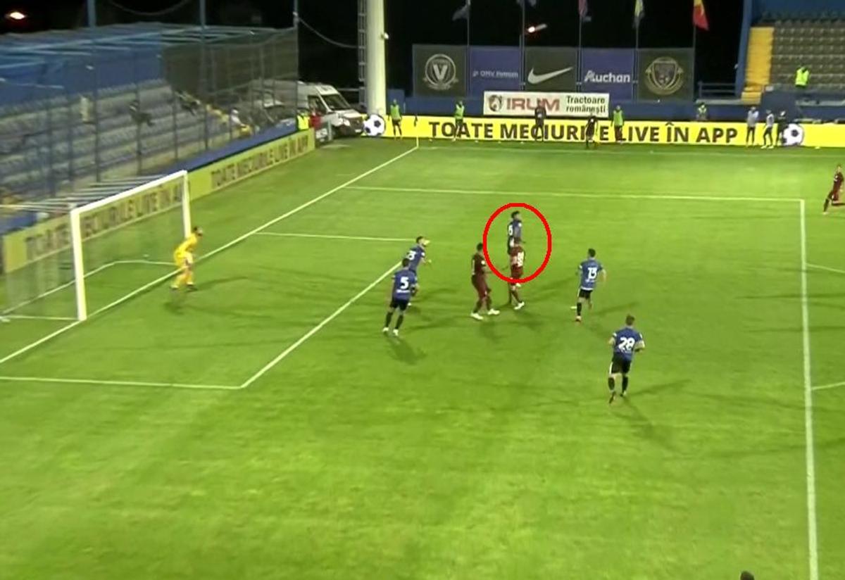 Viitorul - CFR, henț Bradley de Nooijer