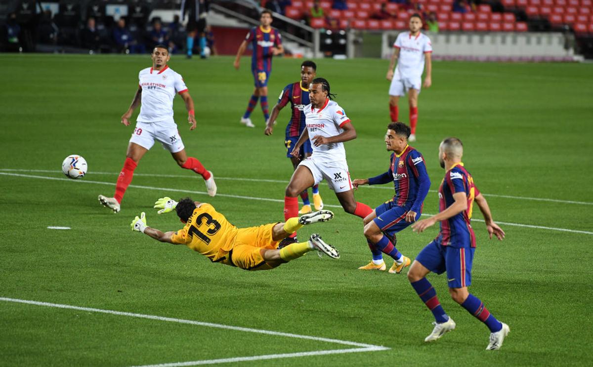 Barcelona - Sevilla 1-1 FOTO » Primul pas greșit din era Ronald Koeman pentru catalani