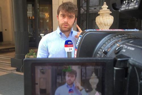 Jurnalistul italian Fabrizio Romano, 28 de ani