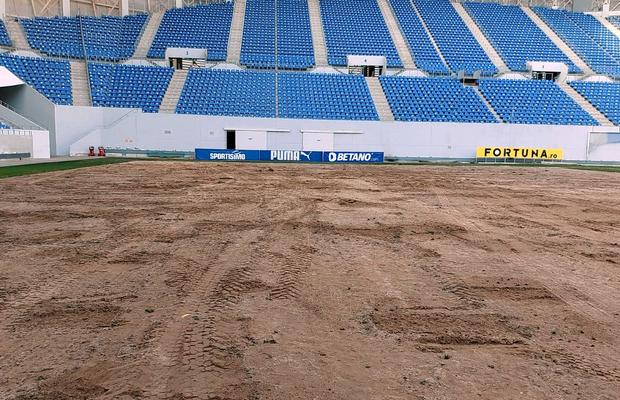 Gata în timp-record! Cât va dura înlocuirea gazonului de pe „Ion Oblemenco” + când se joacă primul meci pe noua suprafață