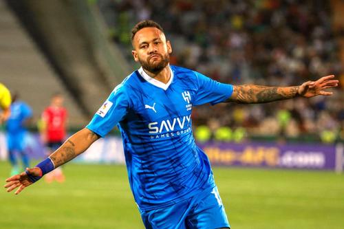 Neymar, extremă Al Hilal. 
Foto: Twitter @ FIFA World Cup