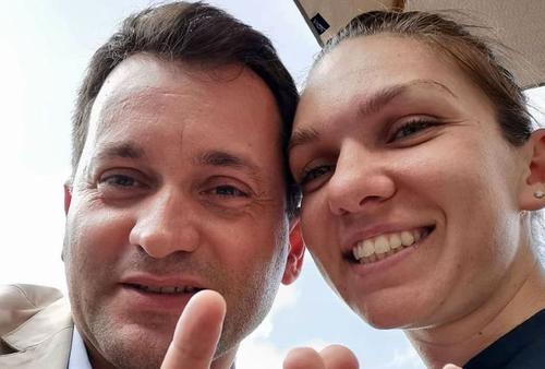 Cosmin Hodor și Simona Halep