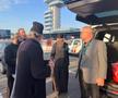 Gigi Becali la întoarcerea în țară după meciul cu PAOK