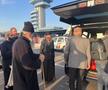 Gigi Becali la întoarcerea în țară după meciul cu PAOK