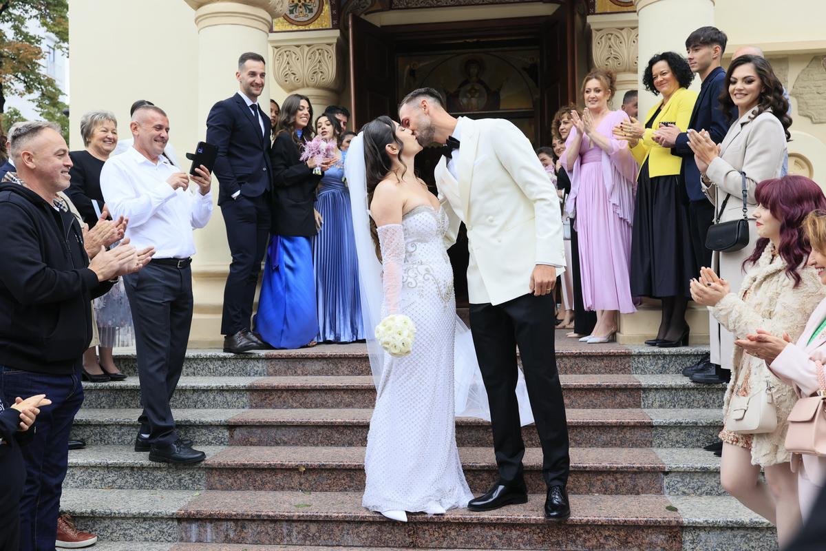 Vicecampionul olimpic Ciprian Tudosă s-a căsătorit astăzi cu fiica unui multiplu medaliat român