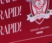 Rapid - Farul, imagini înaintea partidei din Giulești