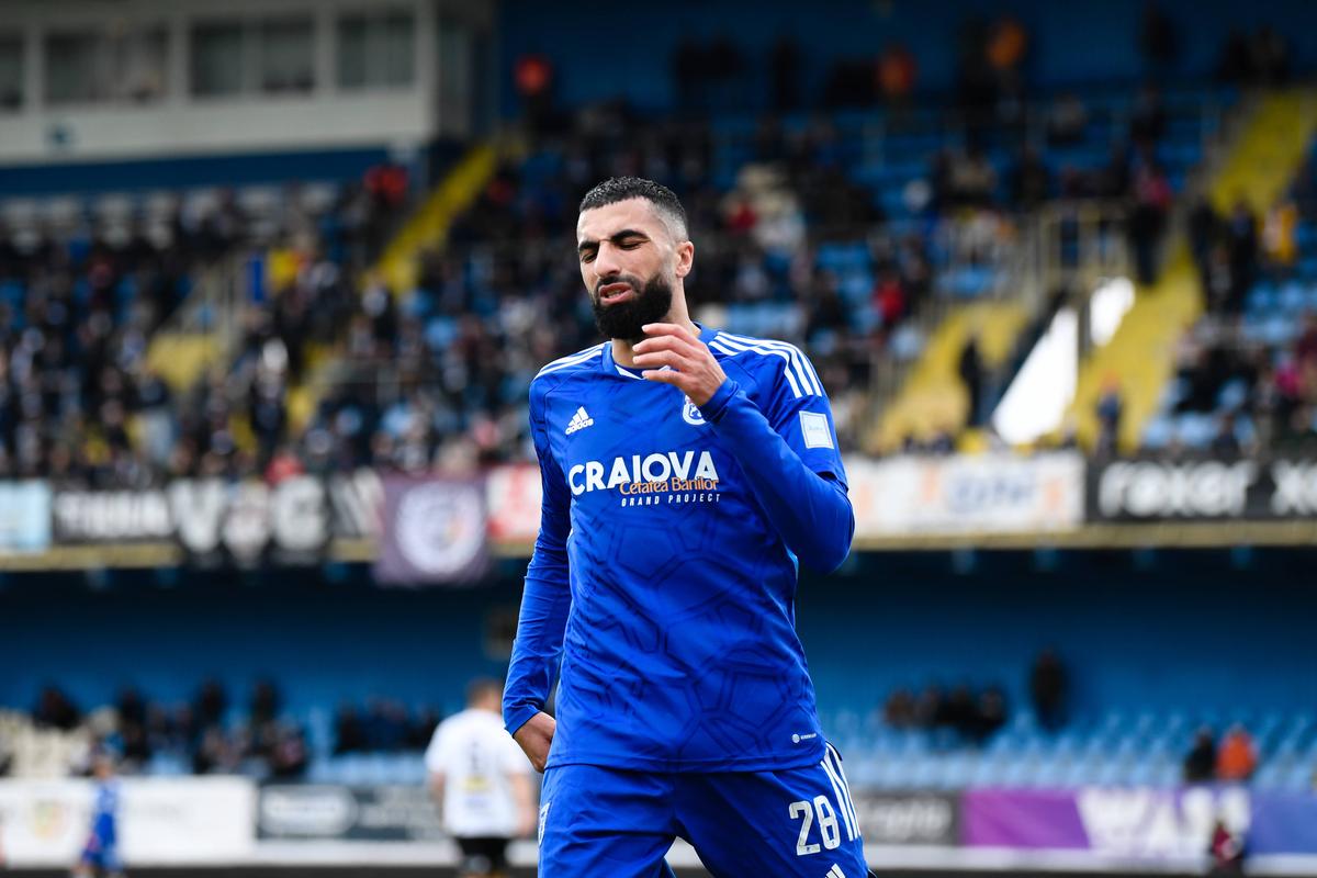 Yassine Bahassa, imagini din perioada FCU Craiova