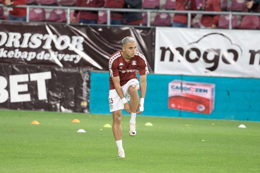 Cristi Manea, în Rapid - Farul. FOTO: Ionuț Iordache (GSP.ro)
