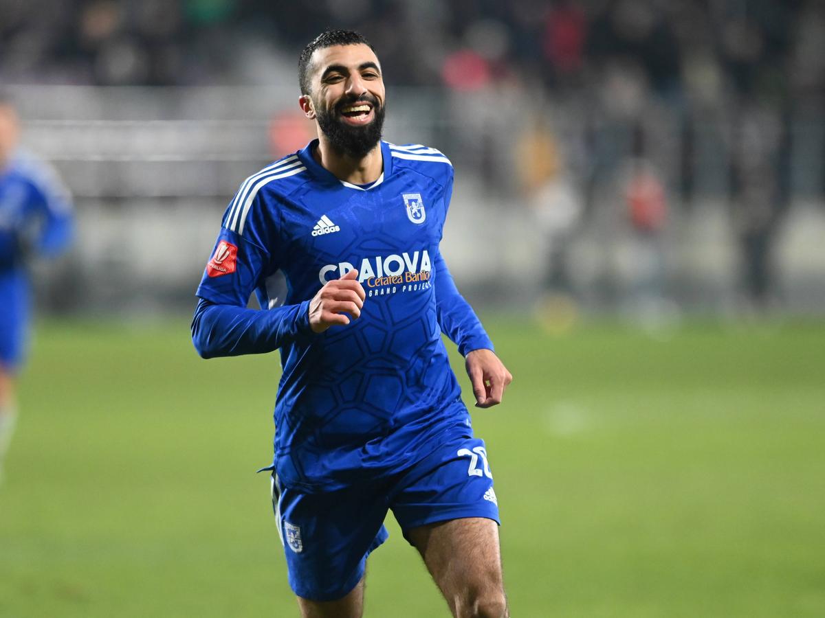 Yassine Bahassa, imagini din perioada FCU Craiova