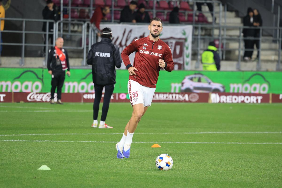 Rapid - Farul, imagini înaintea partidei din Giulești