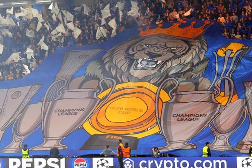 Scenografia englezilor la Chelsea - Benfica. Foto: Imago Images