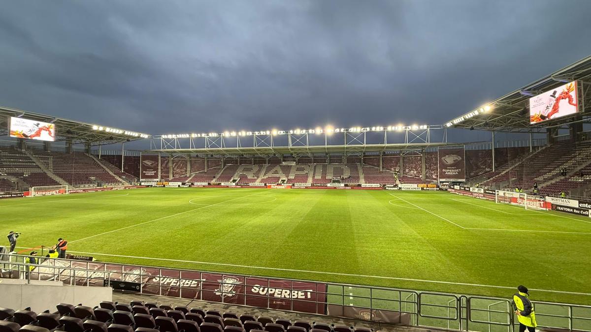 Rapid - Farul, imagini înaintea partidei din Giulești