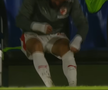 Ritualul lui Kyriakou Charalampos, înainte să intre în teren la Slobozia - Dinamo