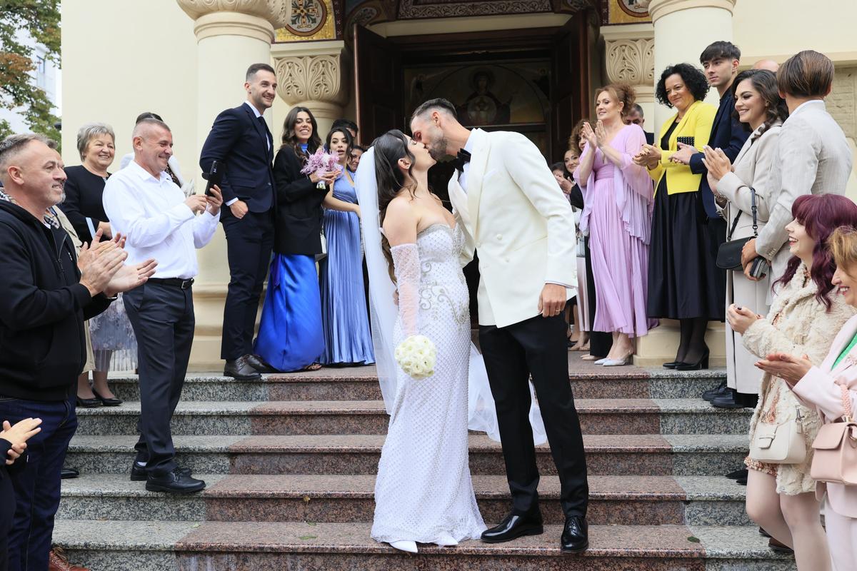 Vicecampionul olimpic Ciprian Tudosă s-a căsătorit astăzi cu fiica unui multiplu medaliat român