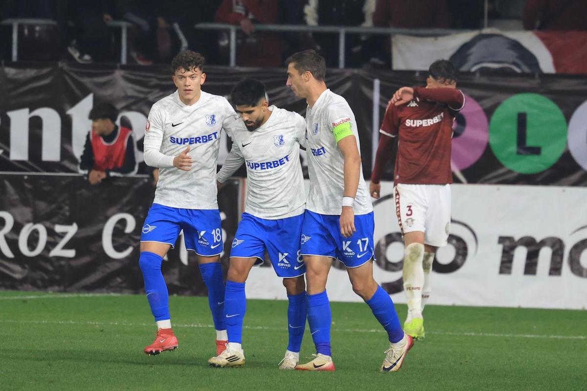 La finele unui duel electrizant, Rapid se impune fără probleme cu Farul » Giuleștenii sunt pe primul loc în Superligă