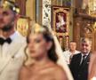 Cununie religioasă Ciprian Tudosă și Alexandra Popescu. Foto: Cristi Preda (GSP.RO)