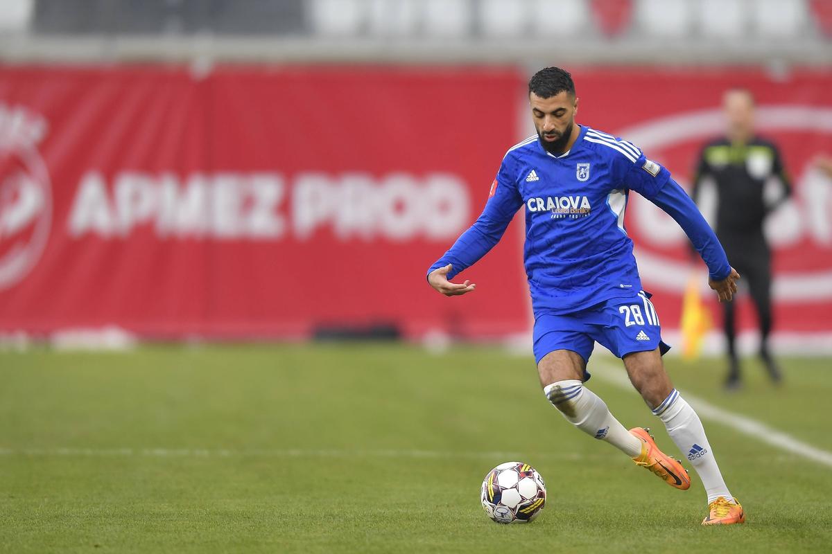 Yassine Bahassa, imagini din perioada FCU Craiova