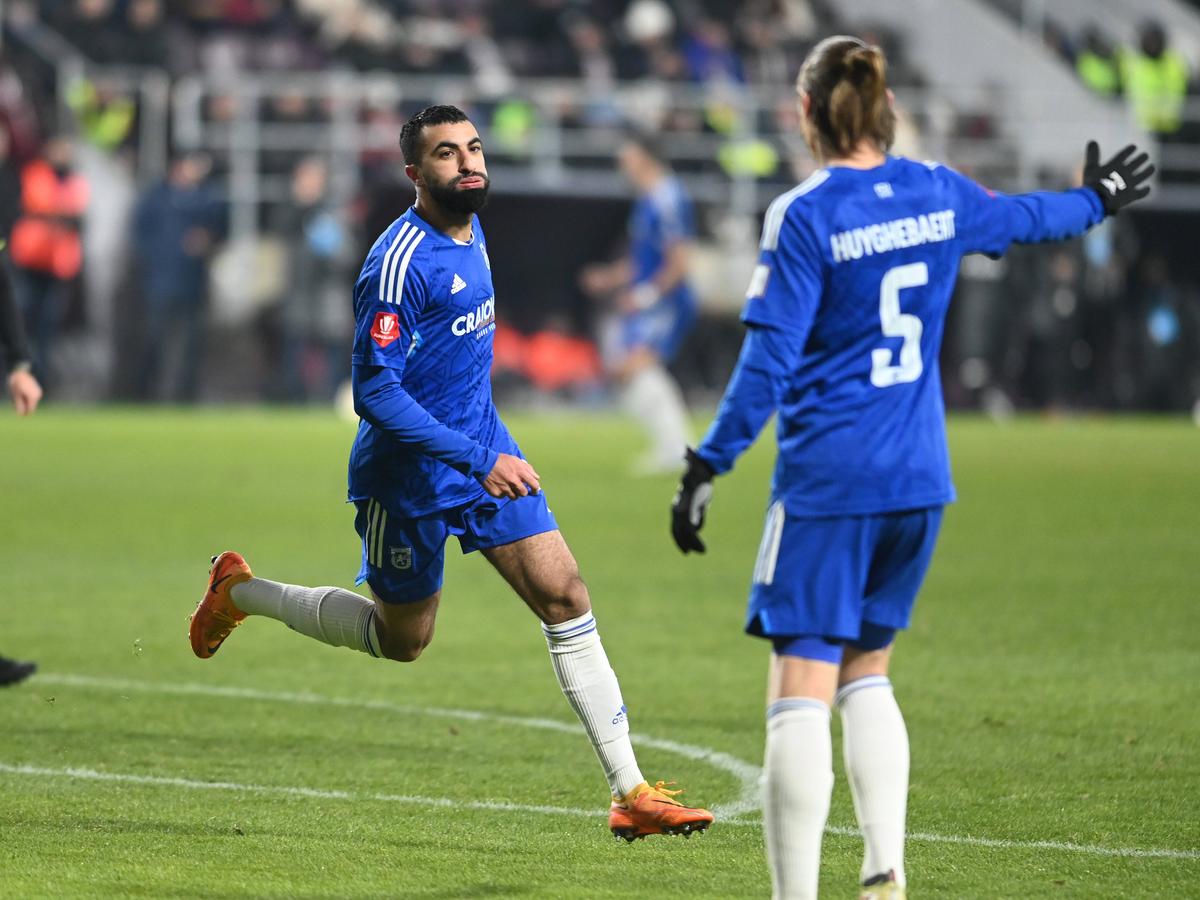 Yassine Bahassa, imagini din perioada FCU Craiova