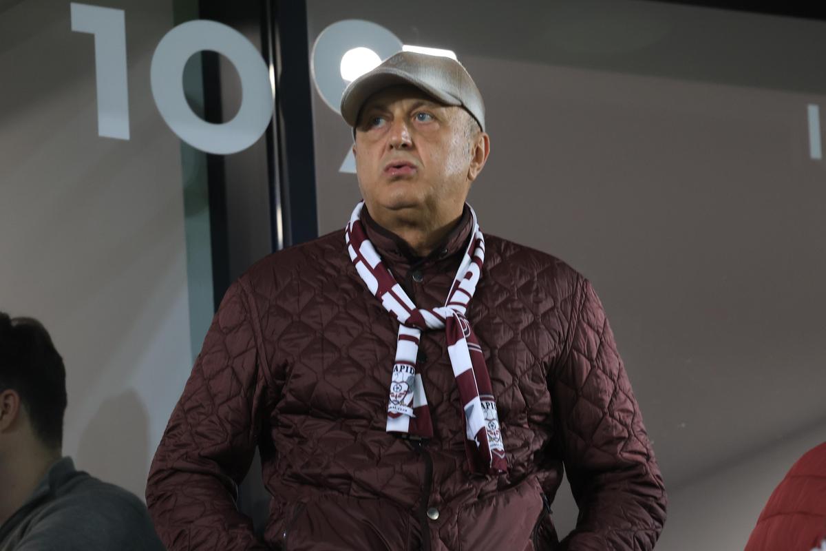 Rapid - Farul, imagini înaintea partidei din Giulești