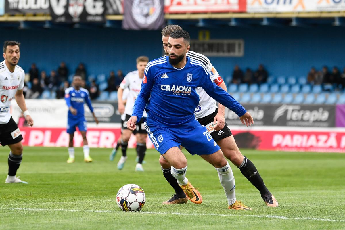 Yassine Bahassa, imagini din perioada FCU Craiova