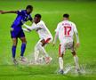 Unire Slobozia - Dinamo s-a jucat în baltă, la Clinceni/ foto: Cristi Preda (GSP)