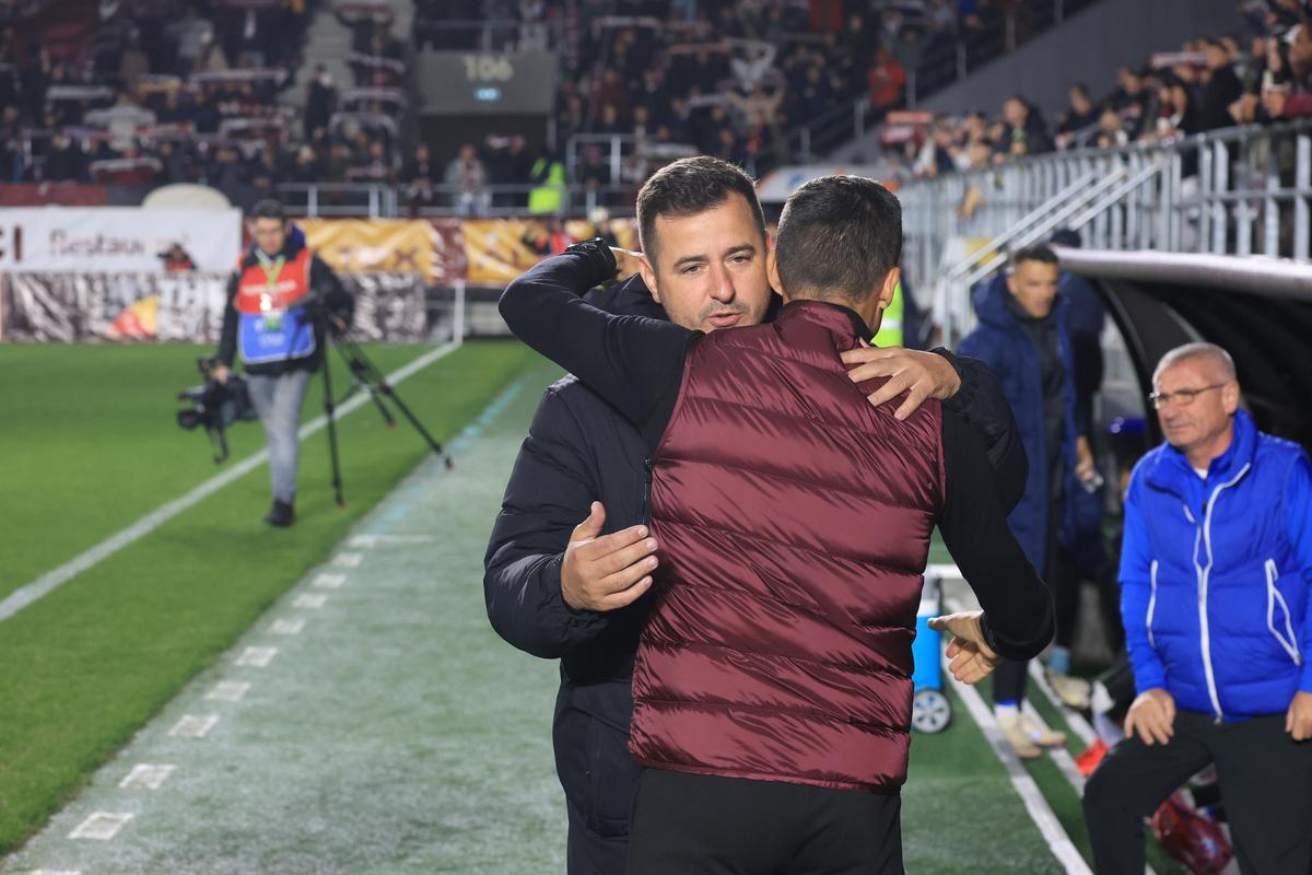Ianis Zicu, în Rapid - Farul. FOTO: GSP.ro