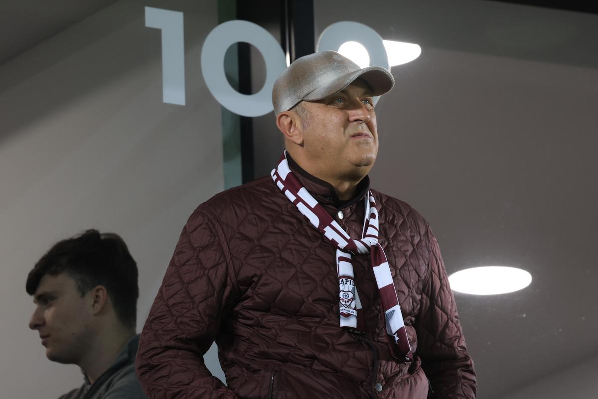 Rapid - Farul, imagini înaintea partidei din Giulești