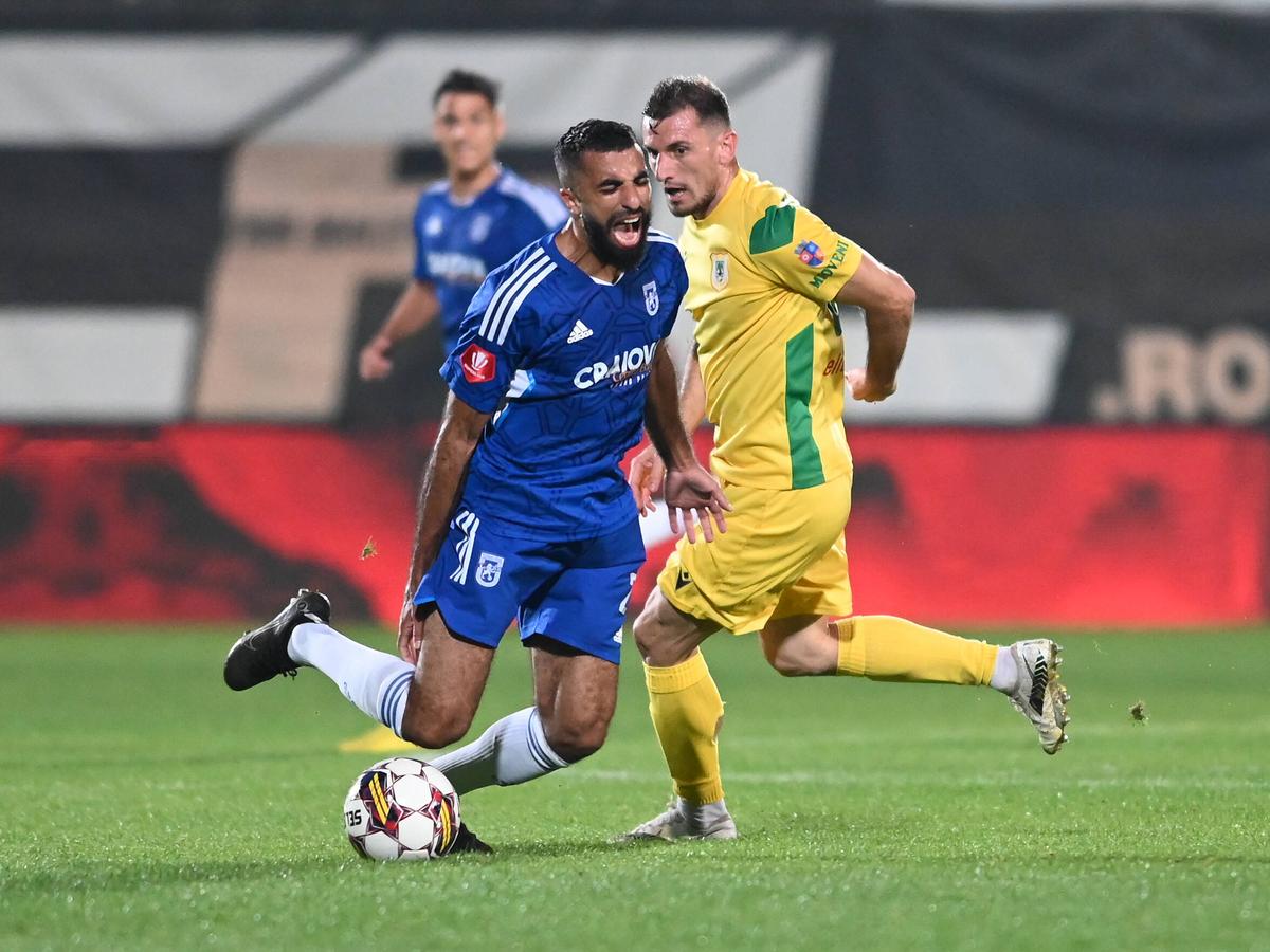 Yassine Bahassa, imagini din perioada FCU Craiova
