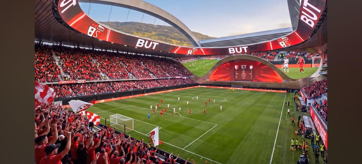 Construiesc arena viitorului! Stadionul va avea un roller coaster integrat