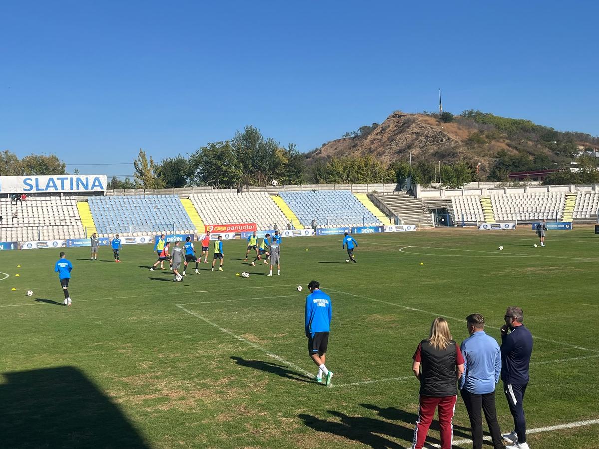 Meci amical Universitatea Craiova - CSM Slatina