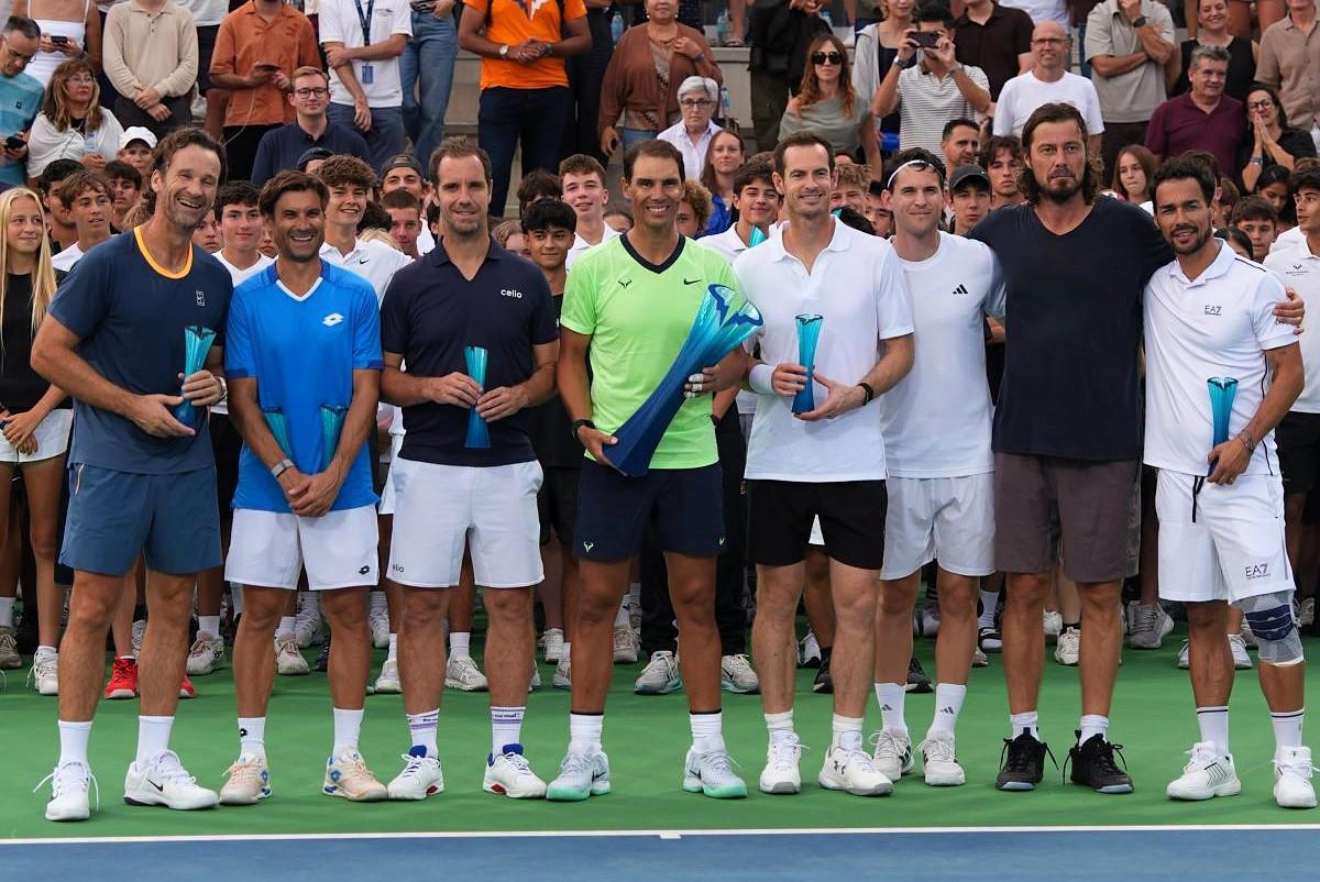 Rafa Nadal a sărbătorit cei 10 ani de la înființarea academiei sale alături de amici și foști rivali
