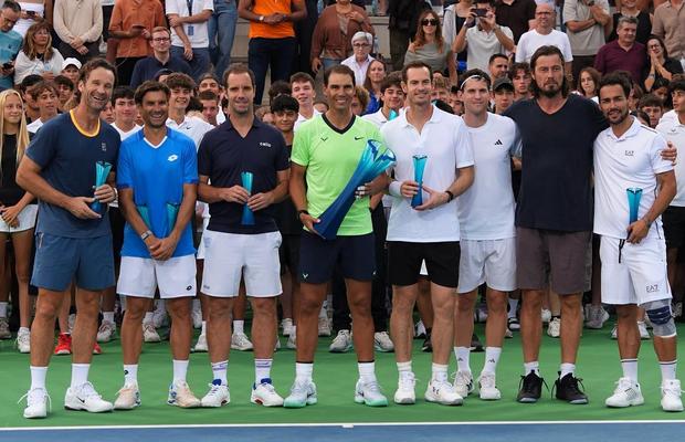 Rafa Nadal a sărbătorit cei 10 ani de la înființarea academiei sale alături de amici și foști rivali