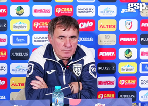 Gheorghe Hagi, întrebat direct în conferință: „Rămâneți sau plecați după meciul cu Suedia?”