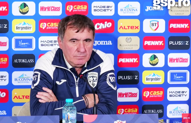 Gheorghe Hagi, întrebat direct în conferință: „Rămâneți sau plecați după meciul cu Suedia?”
