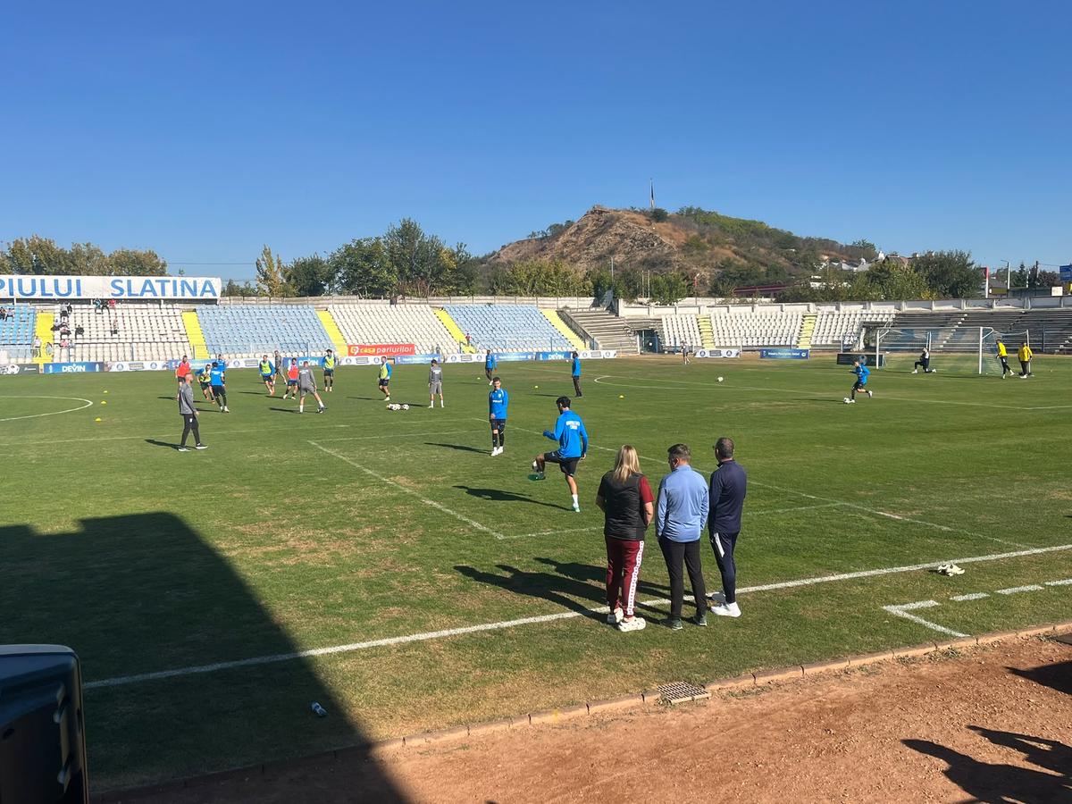 Meci amical Universitatea Craiova - CSM Slatina