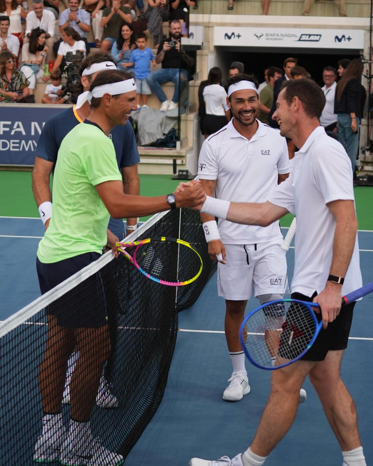 Rafa Nadal a sărbătorit cei 10 ani de la înființarea academiei sale alături de amici și foști rivali