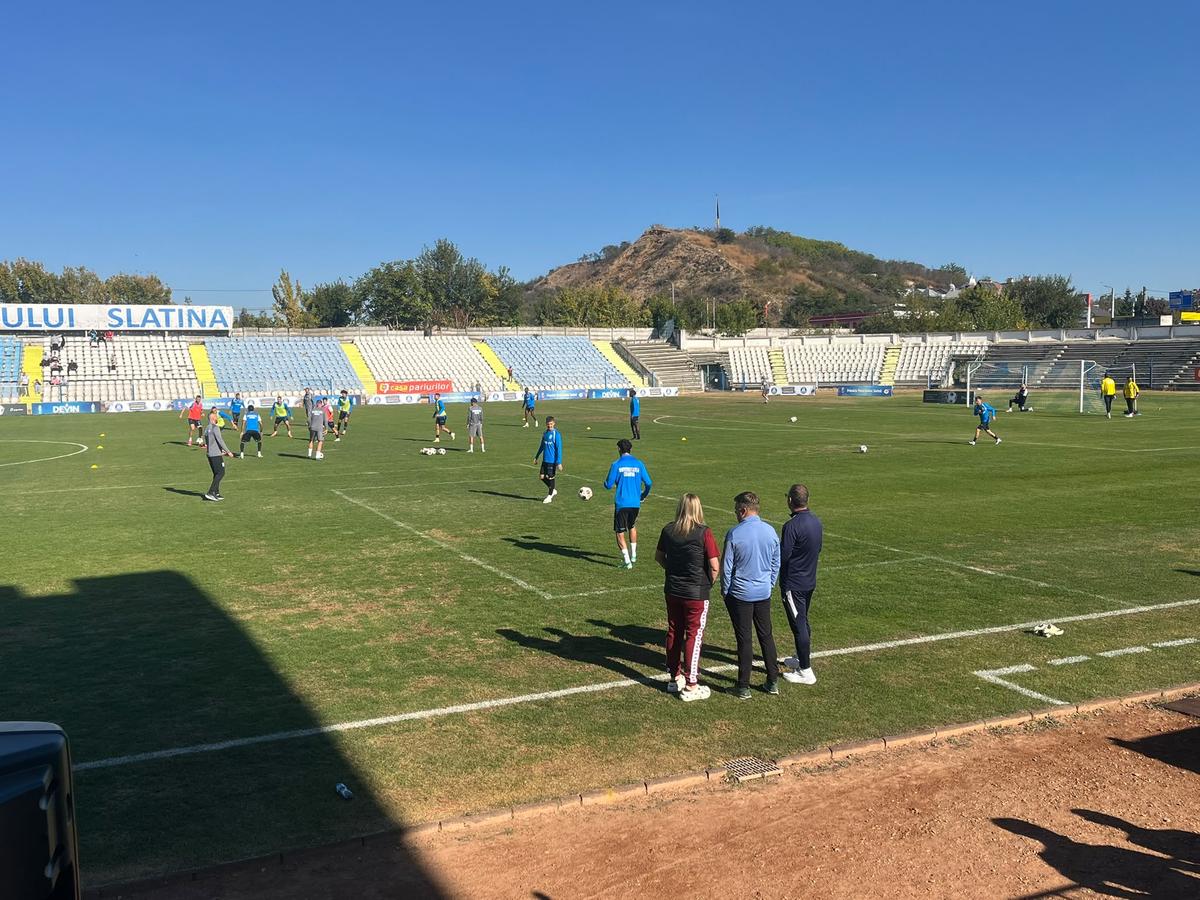 Meci amical Universitatea Craiova - CSM Slatina