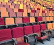 Detaliul observat la Arena Națională în timpul antrenamentului Suediei