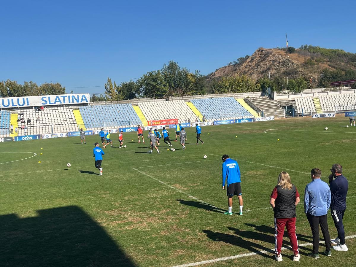 Meci amical Universitatea Craiova - CSM Slatina