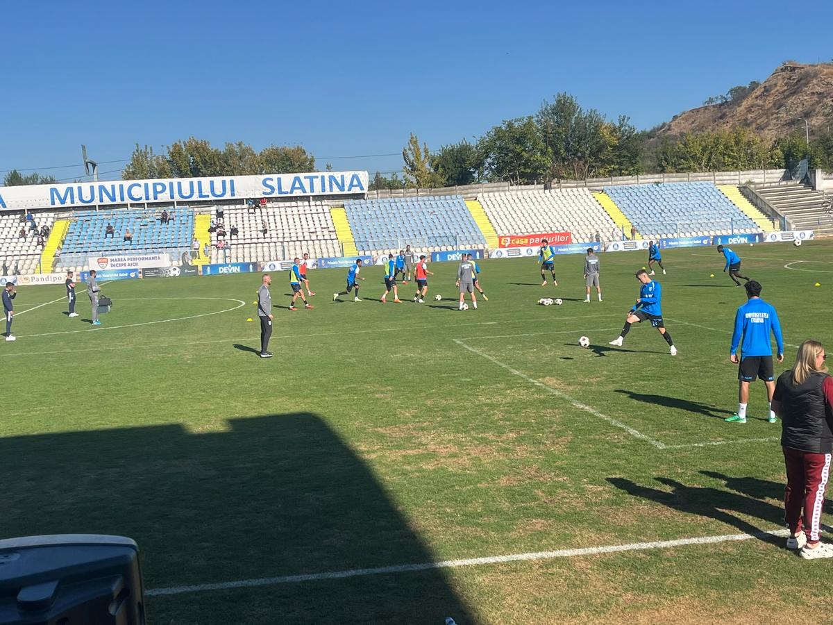 Meci amical Universitatea Craiova - CSM Slatina