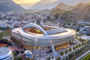 Construiesc arena viitorului! Stadionul va avea un roller coaster integrat