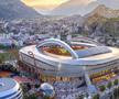 Plan unic, stadion cu roller coaster integrat // foto: X
