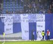 GALERIE FOTO CS Universitatea - Dinamo, rivalitate cu cuțitele pe masă! mesaje dure ale galeriilor