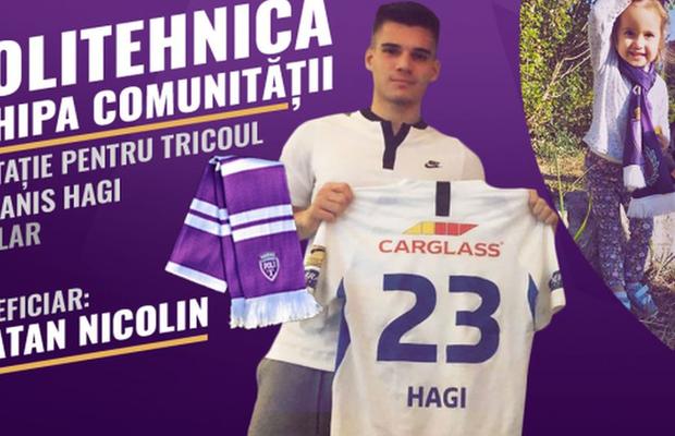 Ianis Hagi, gest superb pentru un fan diagnosticat cu o boală gravă » Cum poți licita pentru tricoul fotbalistului