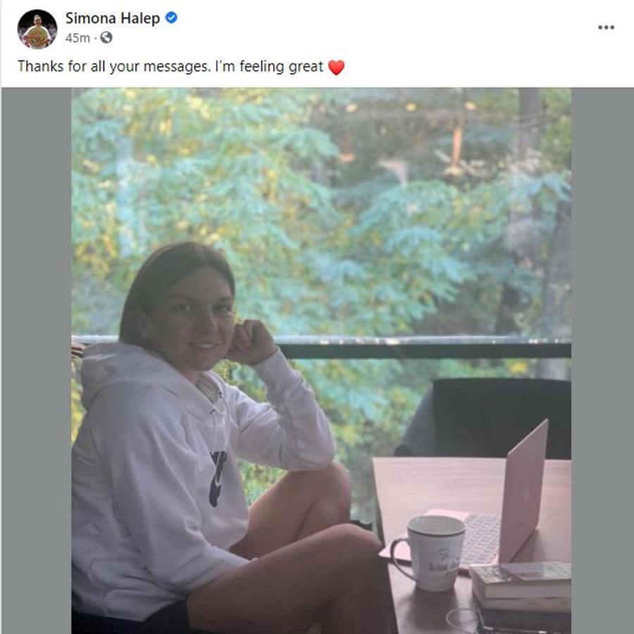 Simona Halep, noi vești despre starea de sănătate, după ce s-a infectat cu COVID-19