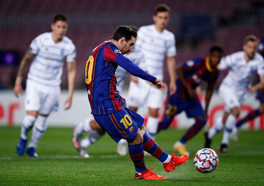 Capul de afiș al zilei e confruntarea dintre Dinamo Kiev, echipa lui Mircea Lucescu, și Barcelona. foto: Guliver/Getty Images