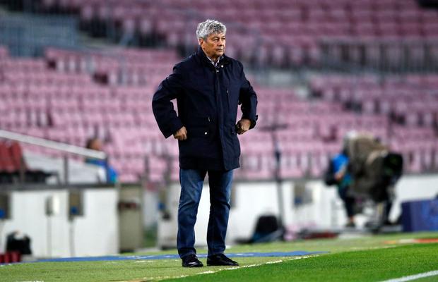 FOTO Dinamo Kiev a marcat pe Camp Nou, dar VAR a intervenit dintr-un motiv inedit! Ce a pățit Mircea Lucescu