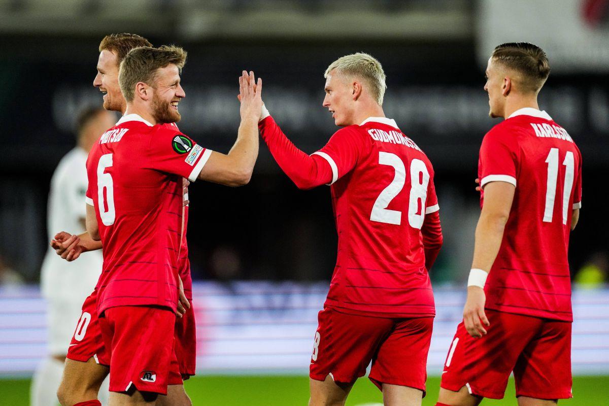 FOTO AZ Alkmaar - CFR Cluj 04.11.2021