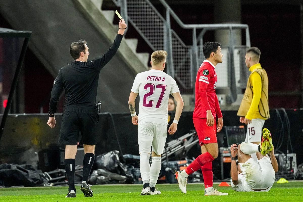 FOTO AZ Alkmaar - CFR Cluj 04.11.2021